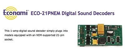 ECO-21PNEM Econami Diesel Sound Decoder