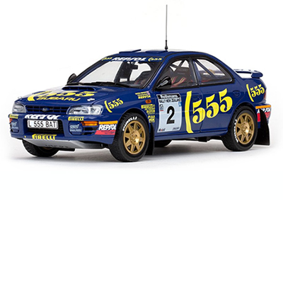 1/18 Subaru Impreza 555 #2 C. McRae/D. Ringer Winner Rally of New Zealand