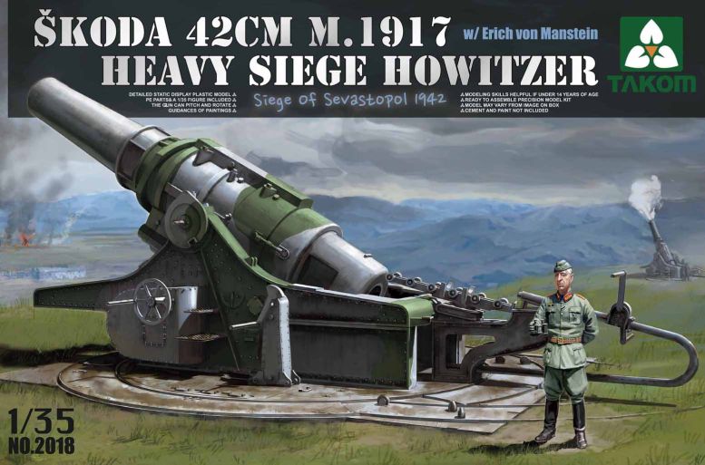 1/35 Skoda 42cm Seige Howitzer