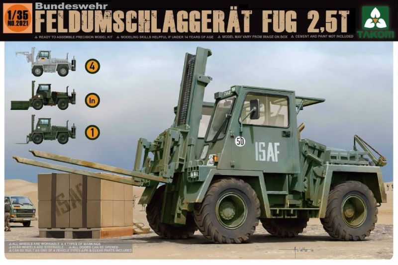 1/35 Bundeswehr Feldumschlaggerat FUG 2.5t