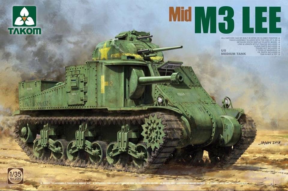 1/35 M3 Lee U.S. Medium Tank Mid Prod.