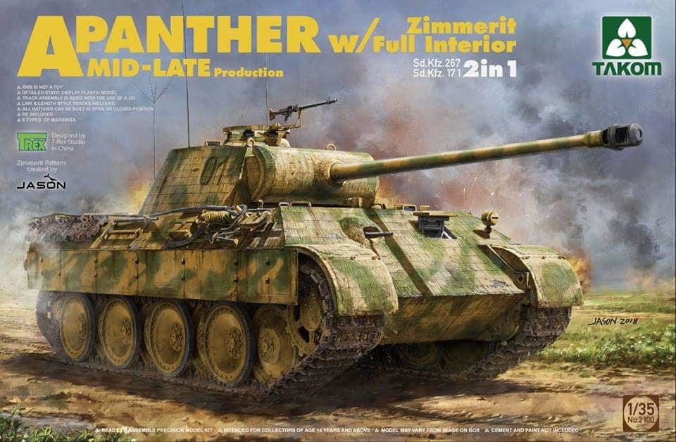 1/35 Panther w/Interior Mid/Late