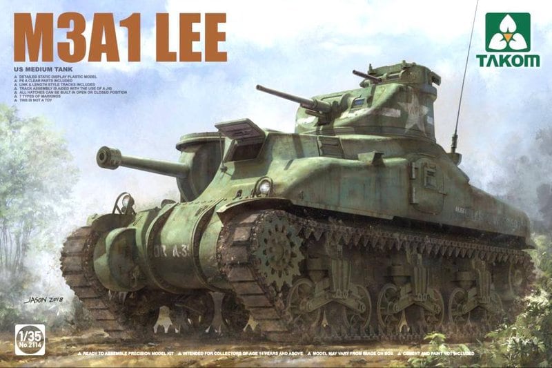 1/35 M3A1 U.S. Medium Tank