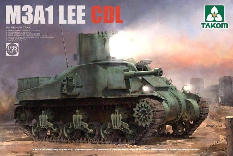 1/35 M3A1 CDL U.S. Medium Tank