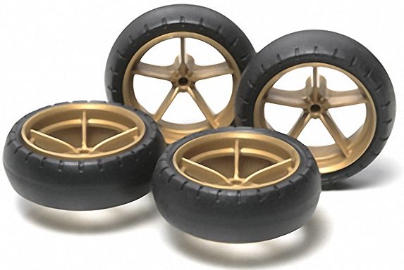 Mini 4WD L.N.L.W. Wheel w/Arched Tyre Mini 4WD L.N.L.W. Wheel w/Arched Tyre