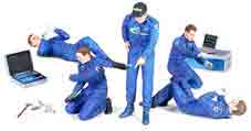 1/24 Rally Mechanics Set 1/24 Rally Mechanics Set