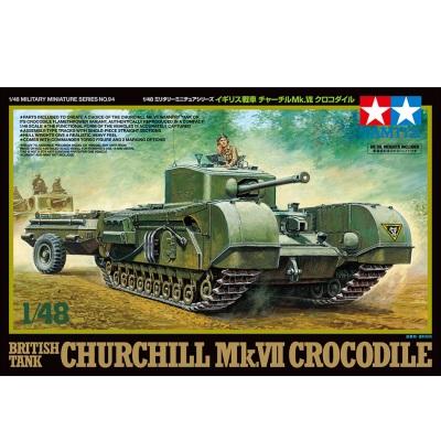 1/48 British Tank Churchill Mk.VII Crocodile