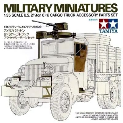 1/35 US 2.5T Truck Accessory Set (35218)