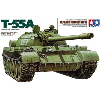 1/35 T-55 Soviet Tank 5 Options