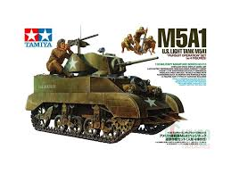 1/35 US Light Tank M5A1 Set w/Figures