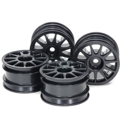 M-Chassis 11-Spoke Wheels Black (4 pcs)