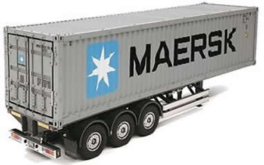 1/14 MAERSK 40ft Container & Semi Traile