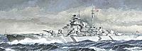 1/350 Bismarck German Battleship