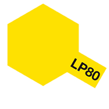 LP-80 Flat Yellow Lacquer Paint 10ml