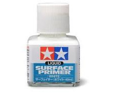 Tamiya Liquid Surface Primer White 40ml