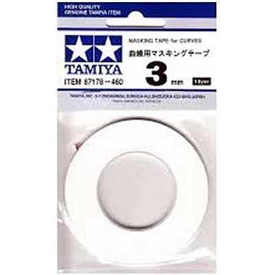 3mm Masking tape for curves