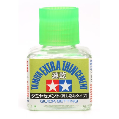 Tamiya Extra Thin Cement Quick-Setting (40ml)