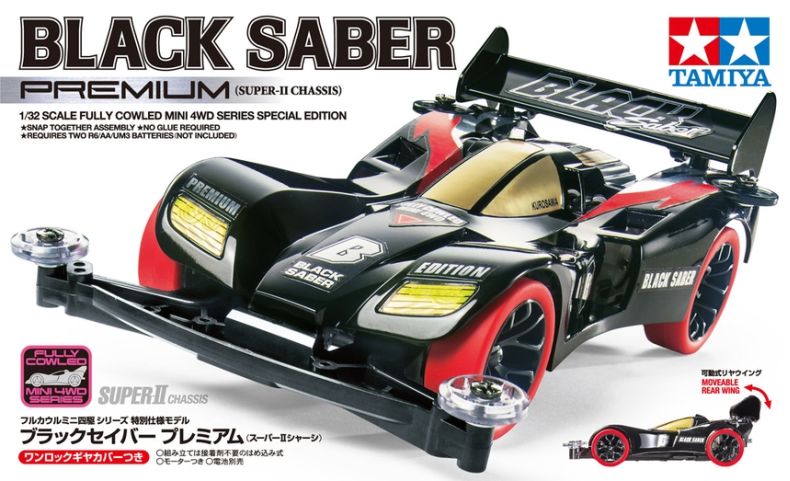 JR Black saber Premium Super II Chassis