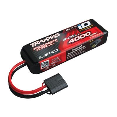 4000mah 11.1v 3-cell 25C Lipo Battery ID 4000mah 11.1v 3-cell 25C Lipo Battery ID