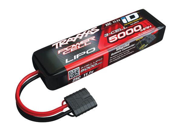 5000mAh 11.1v 3-Cell 25C LiPo Battery
