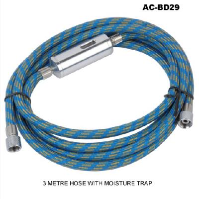 3 Meter Braided Airhose with Moisture Trap