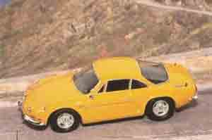 Alpine A110 1300G Roadcar Yellow