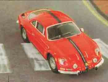 Alpine A110 1600S Red w/black stripe