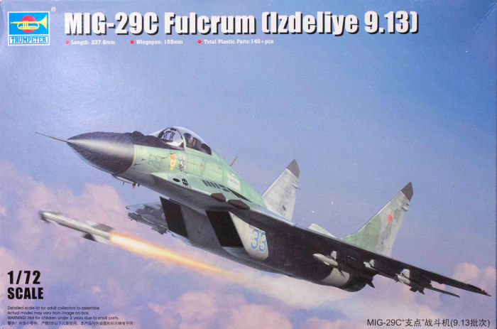 1/72 MiG29C Fulcrum Product 9.13 Russian