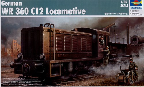 1/35 German WR360 C12 Armoured Locomotive