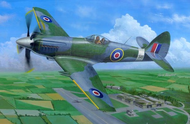 1/48 Spitfire F Mk 14 WWII Fighter