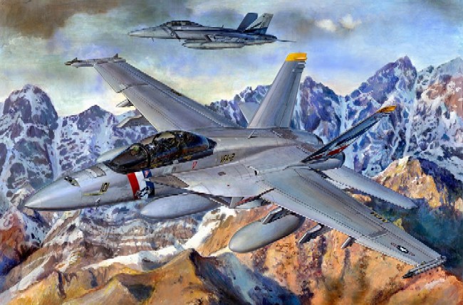1/32 F/A18F Super Hornet Fighter