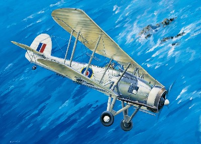 1/32 Fairey Swordfish Mk II WWII Biplane