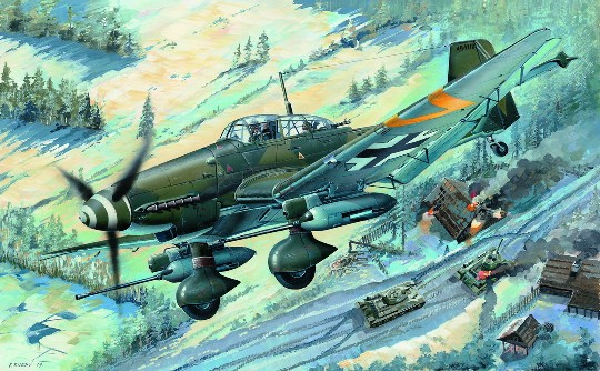 1/32 Junkers Ju87G2 Stuka German Dive Bomber