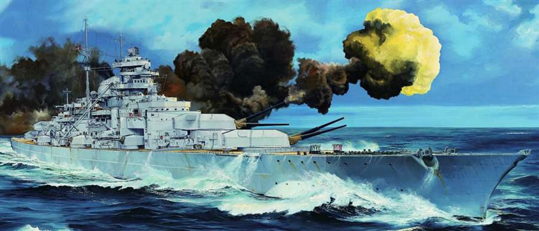 1/200 German Bismarck Battleship 1941