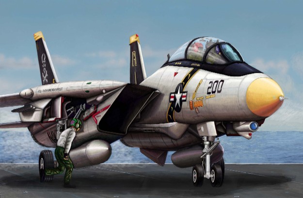 1/144 F14A Tomcat Fighter