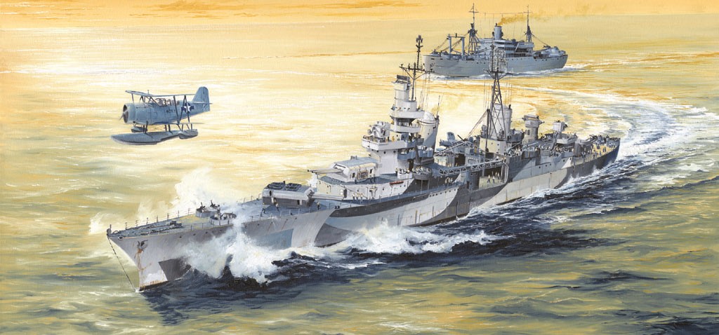 1/350 USS Indianapolis CA35 Heavy Cruise