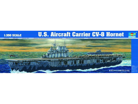 1/350 USS Hornet CV8 A/Craft Carrier