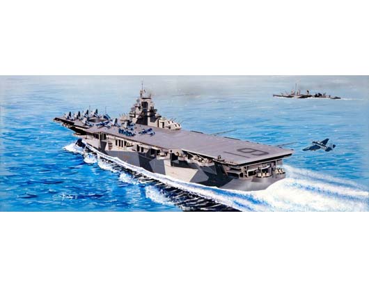 1/350 USS Hancock CV19 A/Craft Carrier