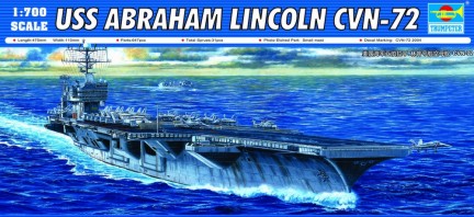 1/700 USS Abraham Lincoln CVN72 Aircraft Carrier