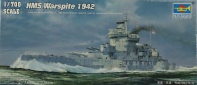1/700 HMS Warspite 1942