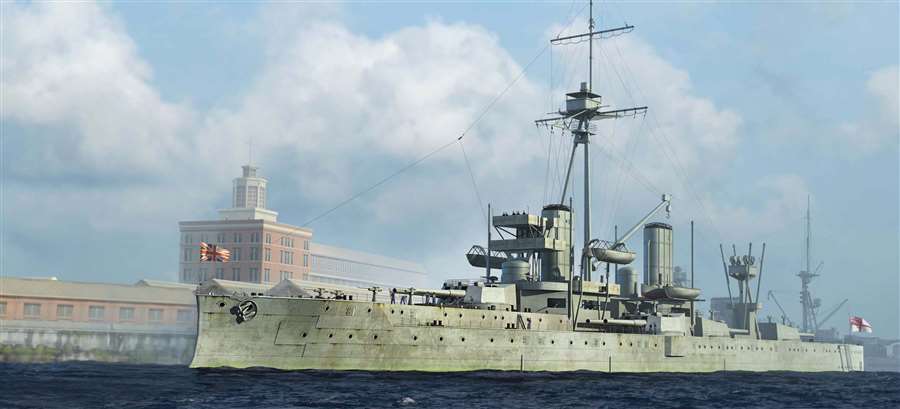 1/700 HMS Dreadnought 1918