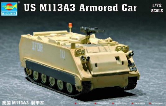 1/72 US M113A3 Armour Personnel Carrier