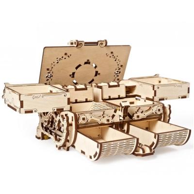 Antique Box Mechanical Wooden Model Kit
