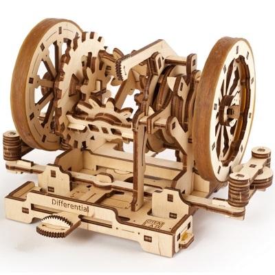 Differential Educational Mechanical Wooden Model Kit