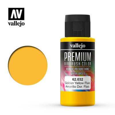 60ml Golden Yellow Fluo Premium colour