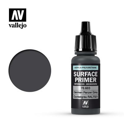 17ml German Panzer Grey Primer RAL7021 Acrylic-Polyurethane