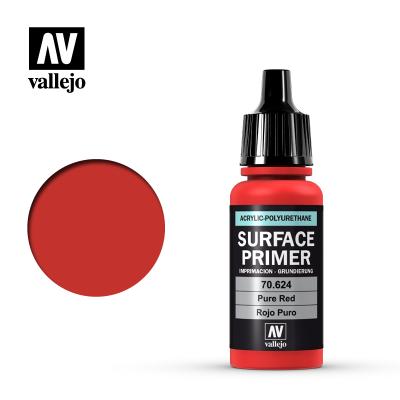 *17ml Pure Red Primer Acrylic-Polyurethane