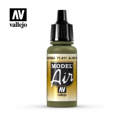 A-19F Grass Green Model Air 17ml 