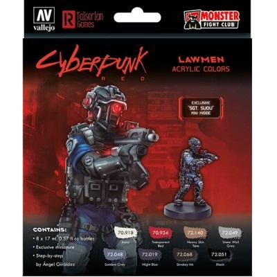 Cyberpunk Red - Lawman, Exclusive Sgt. Suou Figure