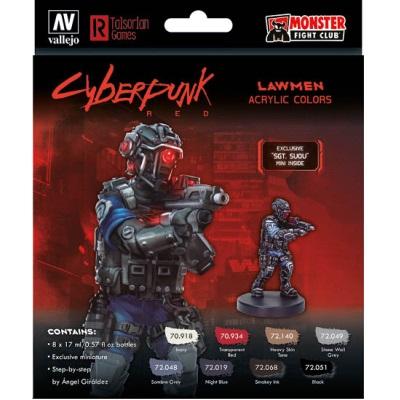Cyberpunk Red - Lawman, Exclusive Sgt. Suou Figure